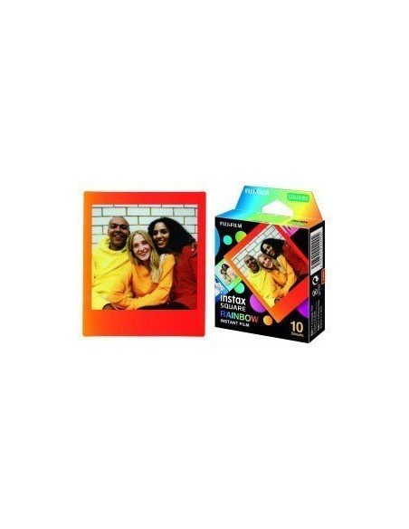 INSTAX SQUARE RAINBOW Pk.10