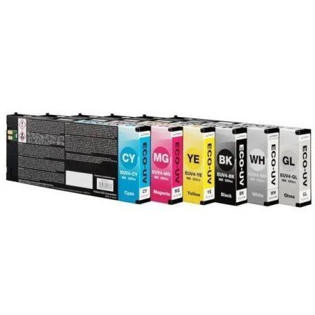 TINTA UV INK WHITE 220CC ADR UN1760 220cc (EUV-WH)
