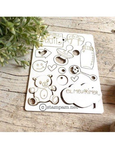 Die-cuts adhesivos - BEBÉ
