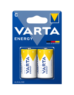 VARTA-Pila alcalina Energy LR14 C (blíster 2 pilas) (Descatalogado 04114229422)