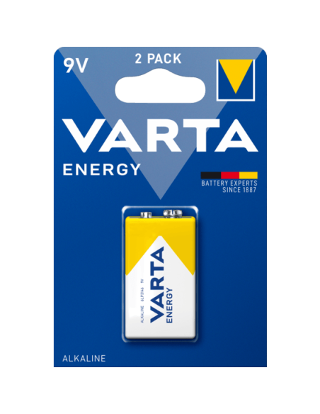 VARTA-Pila alcalina Energy 6LR61 9V (blíster 1 pila)