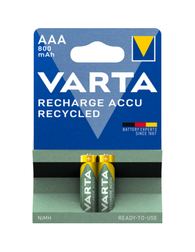 VARTA-Pila recargable Recycled AAA...