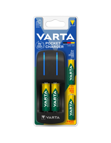 VARTA-Cargador Pocket pilas...
