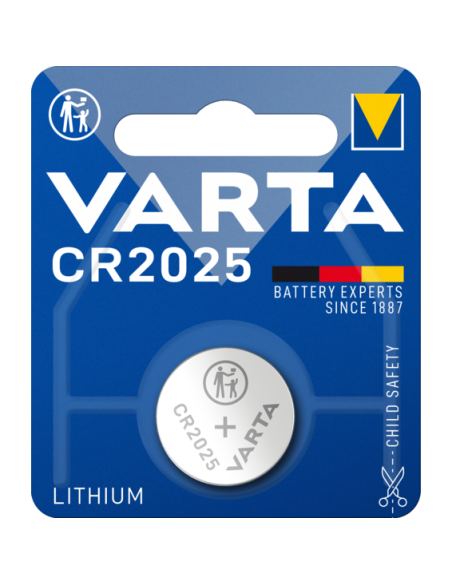 VARTA-Pila litio CR2025 3V (blíster 1 pila)