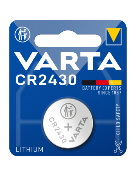 VARTA-Pila litio CR2430 3V (blíster 1 pila)