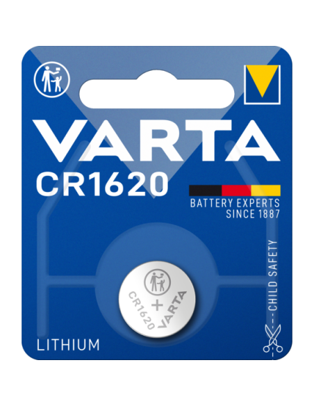 VARTA-Pila litio CR1620 3V (blíster 1 pila)