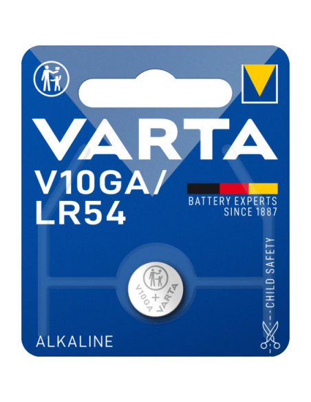 VARTA-Pila alcalina V10GA 1,5V (blíster 1 pila)