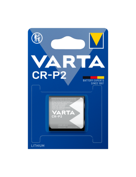 VARTA-Pila litio CRP2 6V (blíster 1 pila)