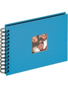 Album espiral 23x17cm 40 paginas  - Ocean Blue