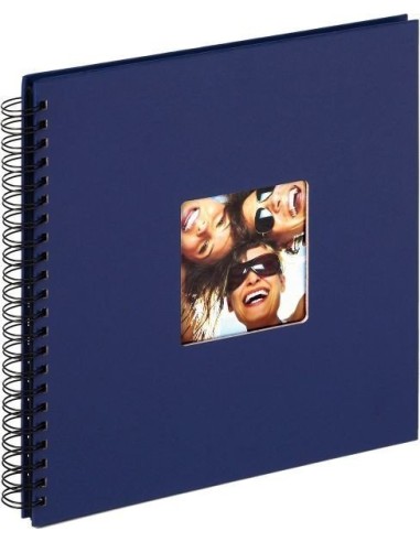 Album espiral 30x30cm 50 paginas - Azul oscuro