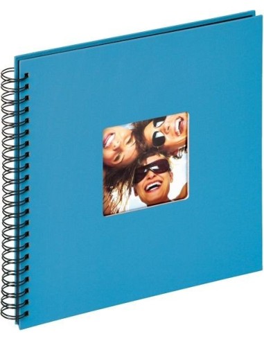 Album espiral 30x30cm 50 paginas  - Ocean Blue