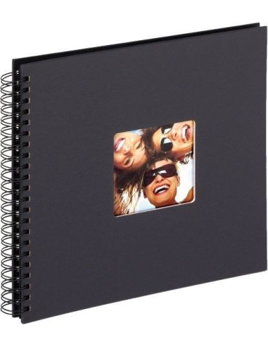 Album espiral 30x30cm 50 paginas - Negro