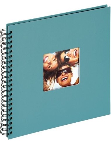 Album espiral 30x30cm 50 paginas - Verde oceano