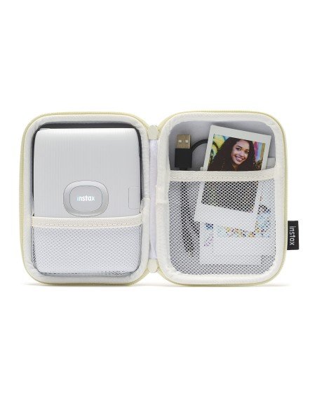 INSTAX SQUARE LINK PRINTER CASE BLANCO MARFIL