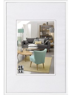 Portafotos plastico 24x30cm - Blanco