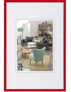 Portafotos plastico 13x18cm - Rojo