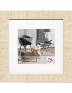 Portafotos madera cuadrado 40x40 - Beige