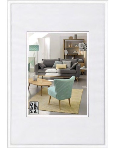 Portafotos plastico 50x70cm metacrilato - Blanco