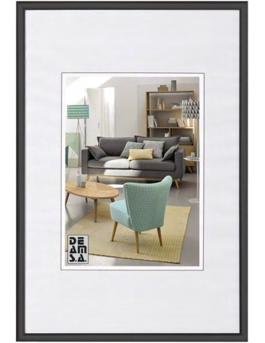 Portafotos plastico 50x70cm metacrilato - Negro
