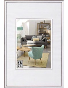 Portafotos plastico 50x70cm metacrilato - Plata