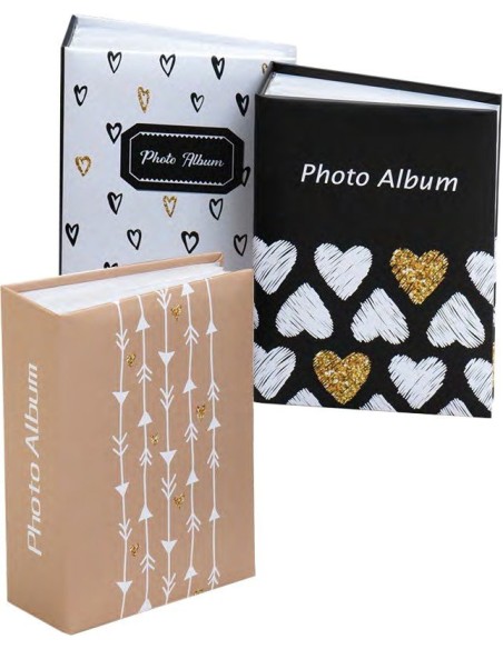 Albumes set 3 colores 10x15cm 100 fotos