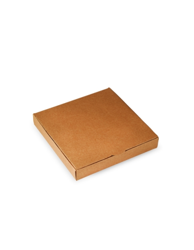 CAJA PLANA tamaño S (Kraft) 2x11x11