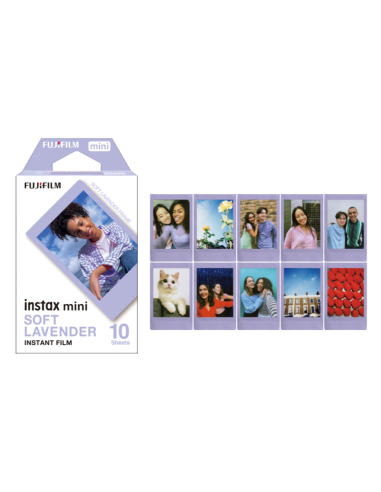 INSTAX MINI SOFT LAVENDER (10/PK)