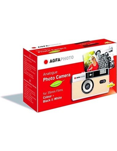 AgfaPhoto Camara analogica 35mm Reusable - Beige
