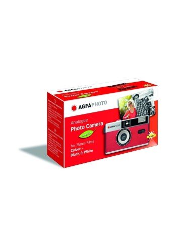 AgfaPhoto Camara analogica 35mm Reusable - Red