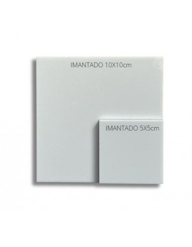 METACRILATO BLANCO MAGNETICO 5X5CM...