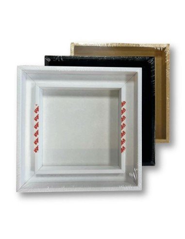 MARCO FLOAT 20X20 MADERA NATURAL