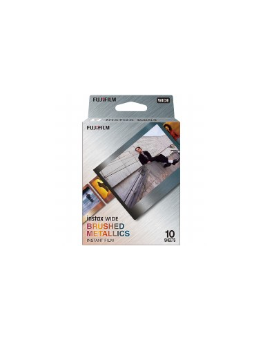 INSTAX WIDE BRUSHED METAL (10/PK)