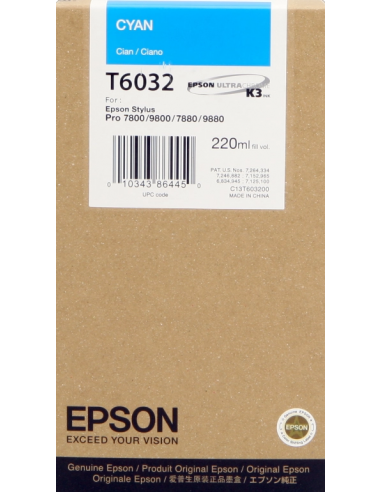 Epson GF SP7880/9880 Cartucho Cian...
