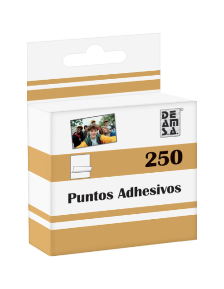 Display 10 packs 250 Puntos Autoadhesivos