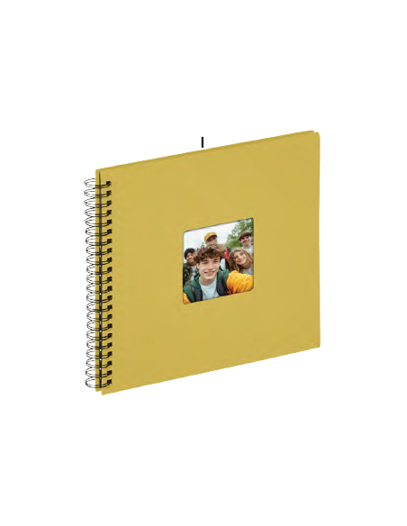 Album anillas Fun 30x30cm 50 paginas - Mostaza