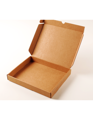 CAJA PLANA tamaño M (Kraft) 2.6x22.3x16.3cm