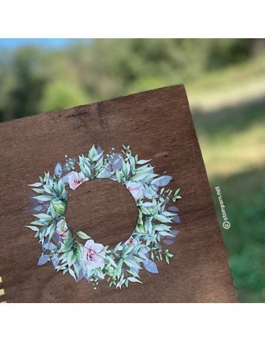 Photo album madera 25×25 - CORONA DE...