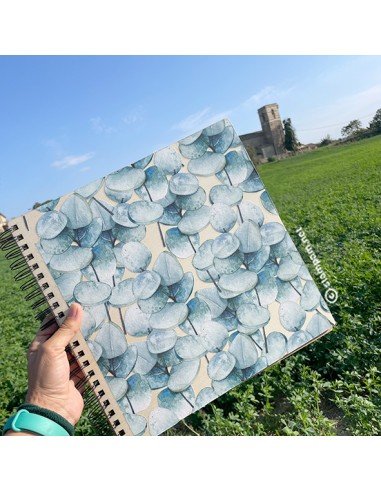 Photo album madera 30×30 - EUCALIPTUS