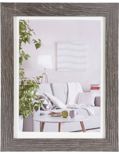Portafotos Madera 20x30 - Gris