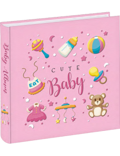 Album 30x30cm 50 hojas - Cute Baby Rosa