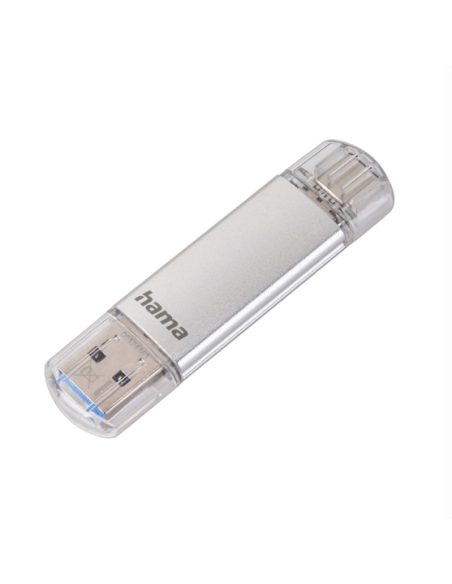 Memoria Hama C-LAETA 16GB USB-C 3.1/3.0 OTG SILVER