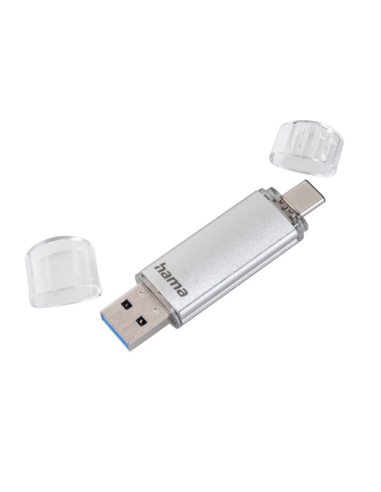 Memoria Hama C-LAETA 128GB USB-C 3.1/3.0 OTG SILVER