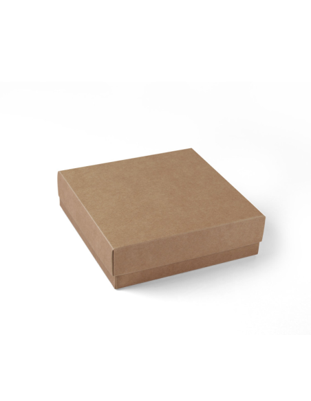 CAJA PLANA CON TAPA tamaño M (Kraft) 3.8x16x16