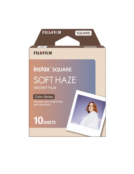 COLORFILM INSTAX SQUARE SOFT HAZE (10/PK)