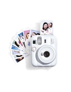 BUNDLE INSTAX MINI 13 CLAY WHITE + PACK 10 FOTOS