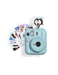 BUNDLE INSTAX MINI 13 LAGOON GREEN + PACK 10 FOTOS