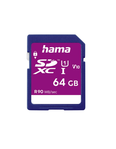 Tarjeta Hama SD HC 64GB 10 UHS-I 90MB/s