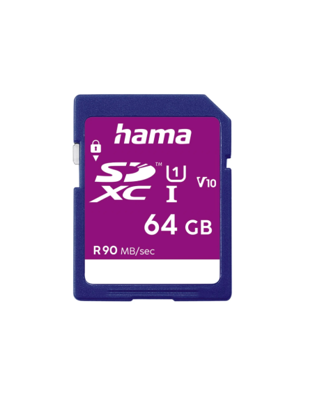 Tarjeta Hama SD HC 64GB 10 UHS-I 90MB/s